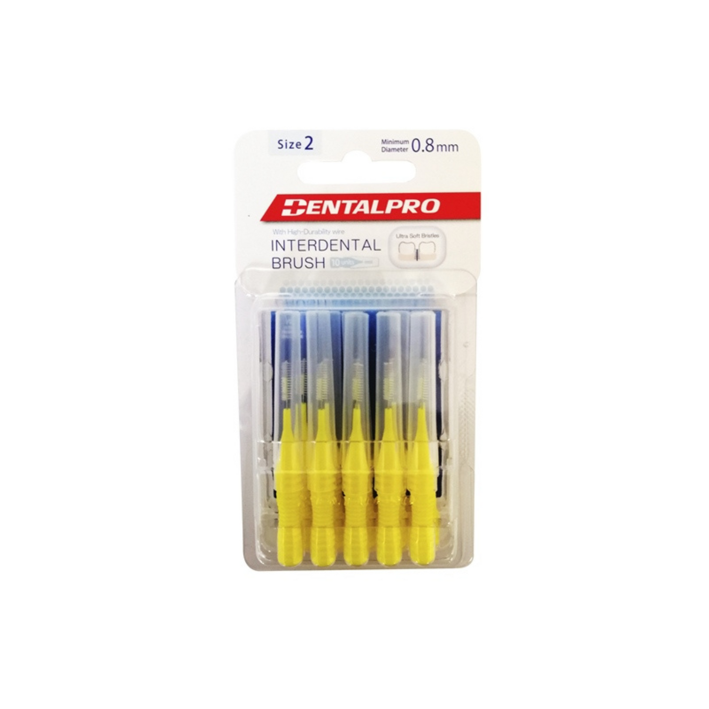 DentalPro Shaped Interdental Brushes 10pk